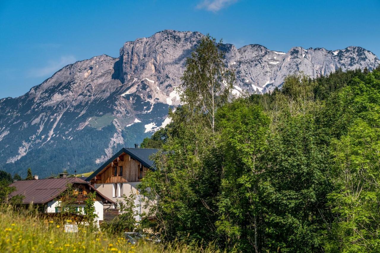 Hotel Garni Kranzbichlhof Durrnberg Exterior foto